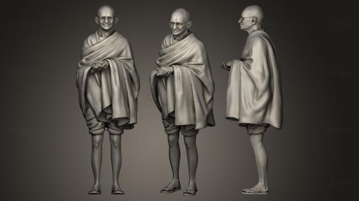 3D model Mahatma Gandhi (STL)